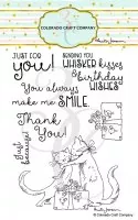 Whisker Kisses - Clear Stamps - Colorado Craft Company