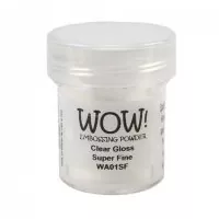 WOW Embossing Powder - Clear Gloss Super Fine